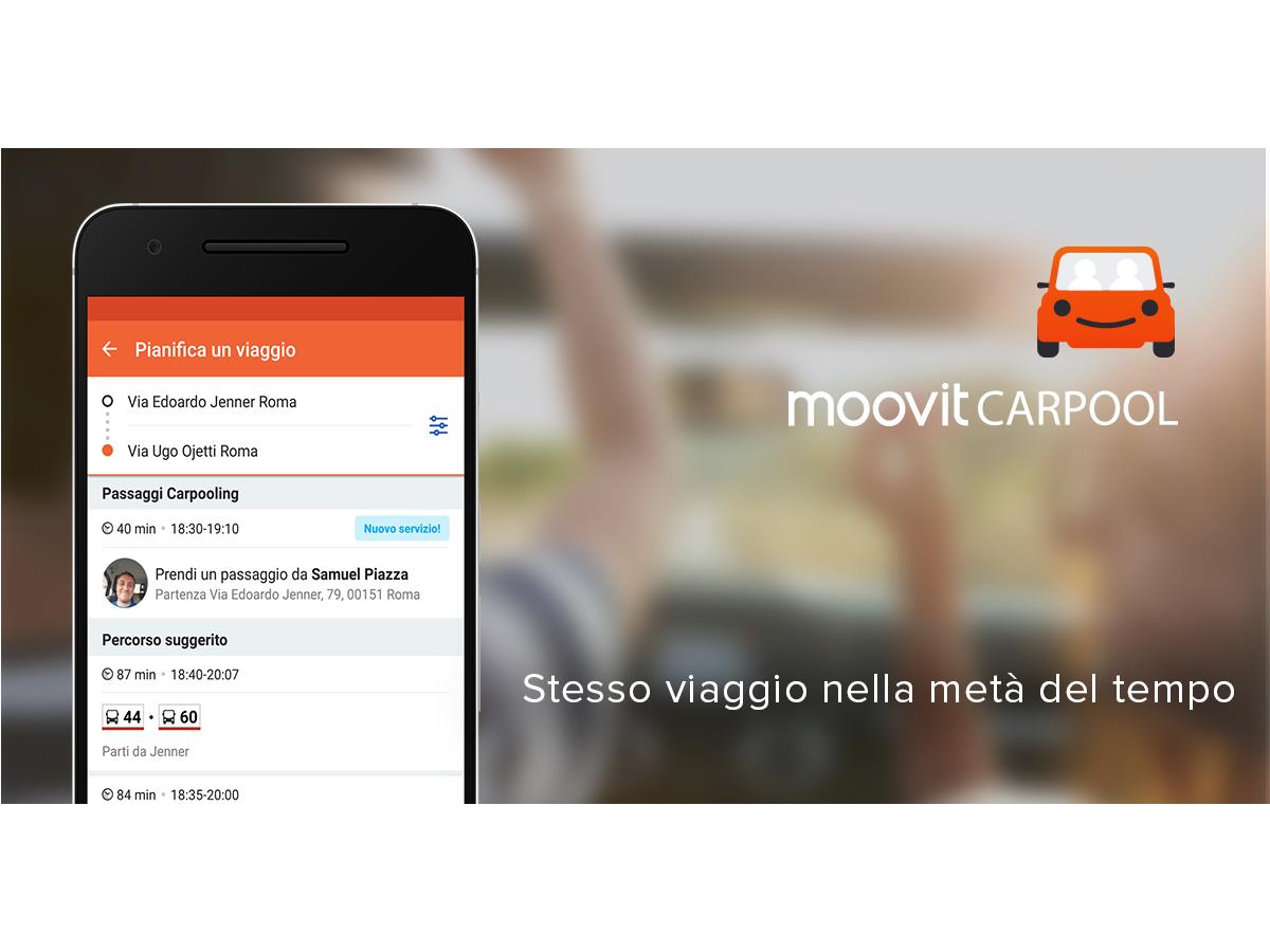 Moovit Carpooling in anteprima mondiale a  Roma - image 022013-000205033 on https://motori.net