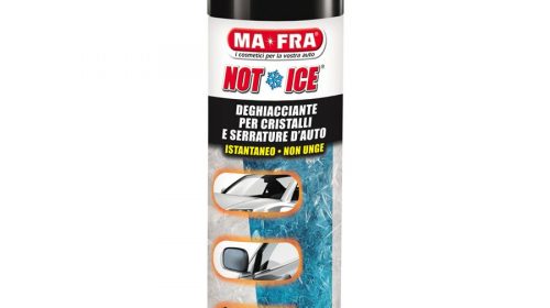 Il ghiaccio sui vetri non è più un problema - image MAFRA_Not-Ice-Spray-500x280 on https://motori.net