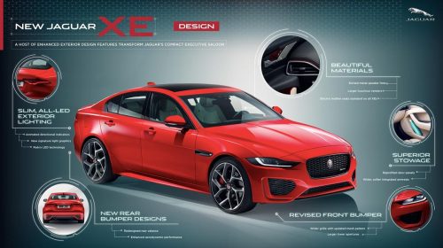 Nuova Jaguar XE: berlina compatta, guida sportiva - image JagXE-20-MY_Design-infographic-500x280 on https://motori.net