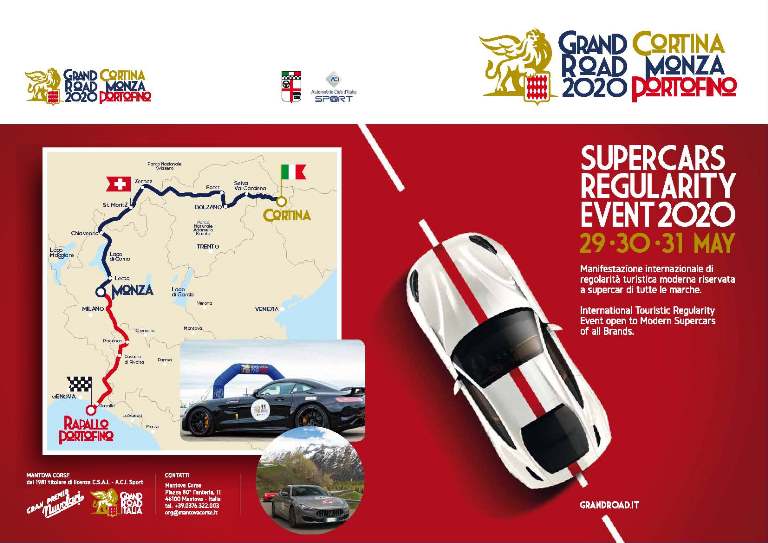 Grand Road Italia: Cortina-Monza-Portofino - image GRI-2020- on https://motori.net