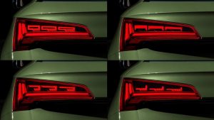 Nuova generazione di gruppi ottici Audi con tecnologia OLED