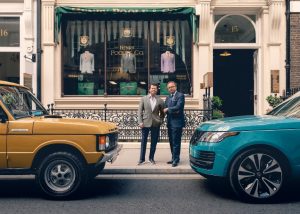 Land Rover e Henry Poole creano un tessuto per i 50 anni di Range Rover