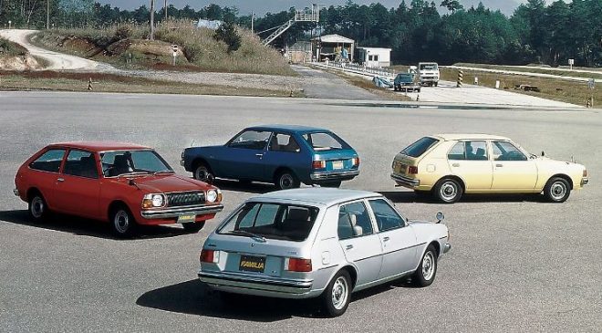 Colori Mazda: una storia di forme in movimento - image Mazda_Familia_AP_1977-1-660x365 on https://motori.net