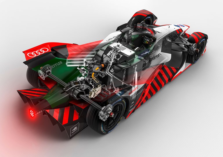 Un “cuore” ad alta efficienza per la Formula E - image Audi-e-tron-FE07_0012 on https://motori.net
