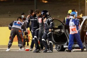 Le cinture di sicurezza Sabelt nell’incidente di Romain Grosjean