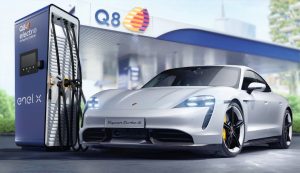 Porsche Italia, Q8 e Enel X per la ricarica ultrafast