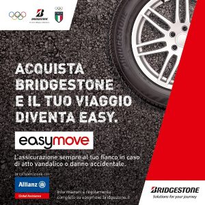Bridgestone assicura i suoi pneumatici