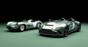 La supersportiva Aston Martin V12 Speedster, in anteprima