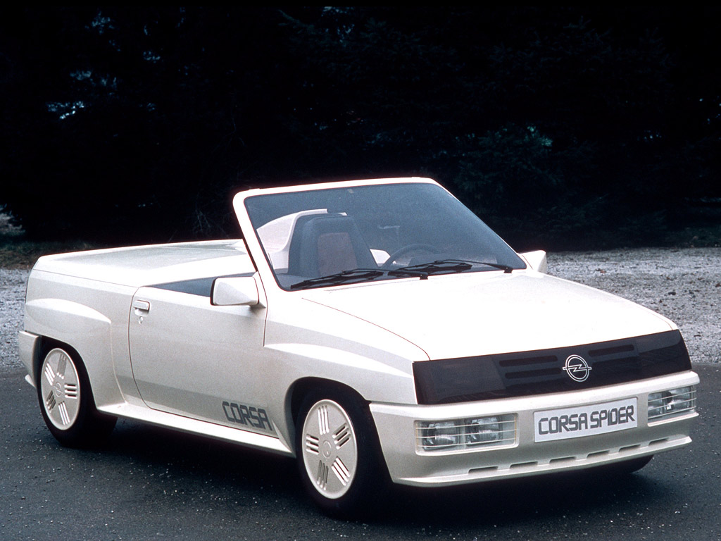 Due nuove Mercedes-AMG elettriche ad alte prestazioni - image 1982-Opel-Corsa-Spider on https://motori.net