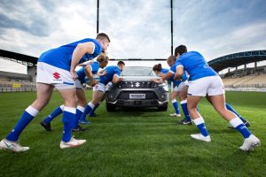 La nazionale italiana rugby sceglie Suzuki e guida Hybrid