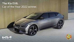 Kia EV6 è Auto dell’Anno 2022