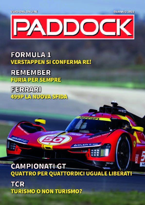 In attesa del Rome e-Prix di Formula E - image PADDOCK_GENNAIO23-copertina-596x840 on https://motori.net
