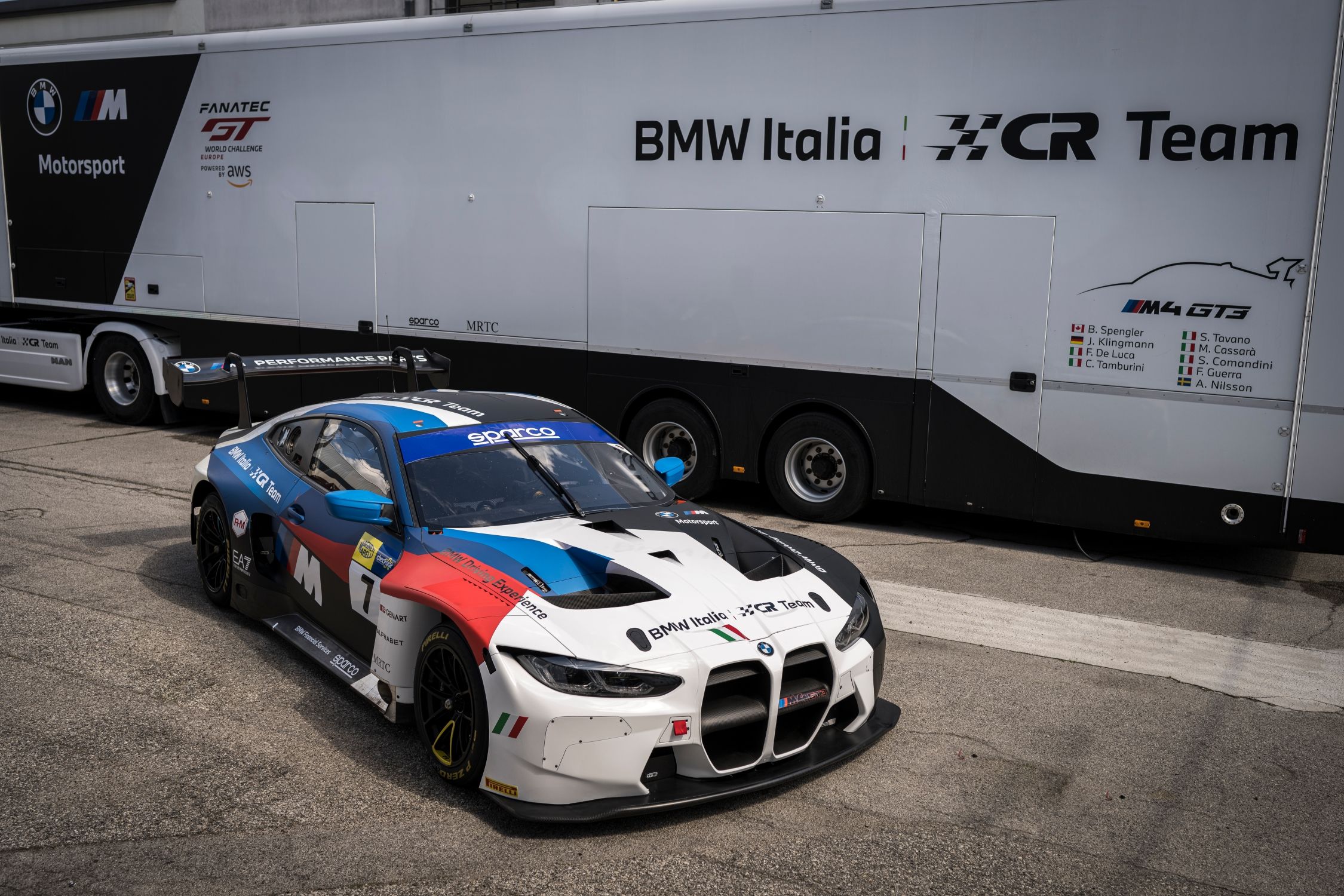 Due M4 GT3 di BMW Italia Ceccato Racing Team nel Campionato Italiano GT - image P90503402-lowRes on https://motori.net