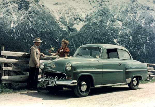 Una pietra miliare nella storia Opel - image 1953-Opel-Olympia-Rekord on https://motori.net