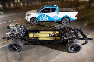 Fuel cell per il pick-up Toyota Hilux