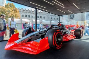 Anteprima di Audi F1 Showcar a Trento