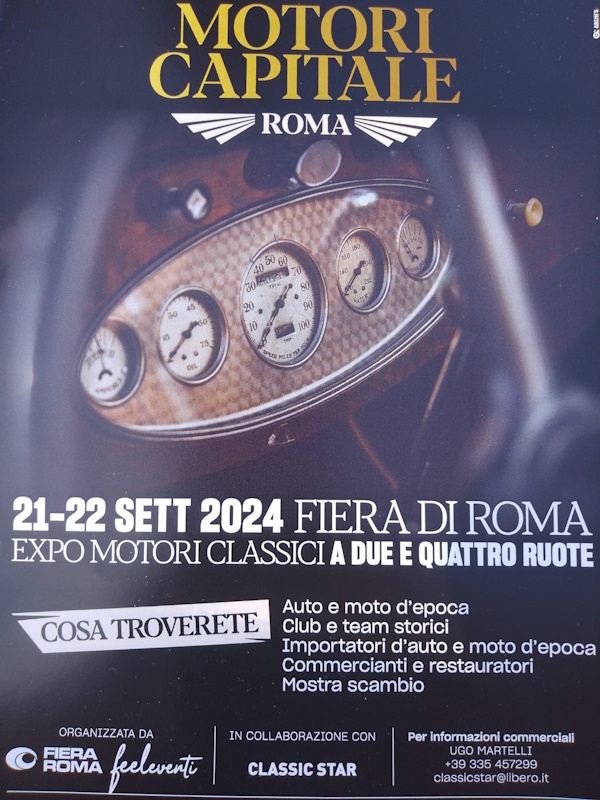 Le classiche tornano a Roma - image low-2 on https://motori.net