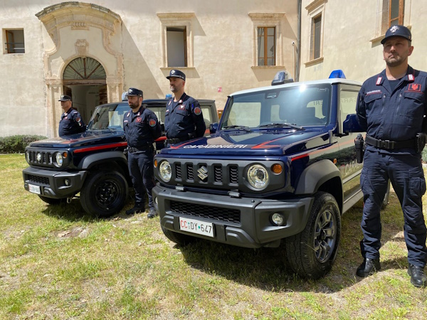 Buche stradali? Georadar, macchine tappabuchi,  bitumi modificati - image Suzuki-Carabinieri on https://motori.net